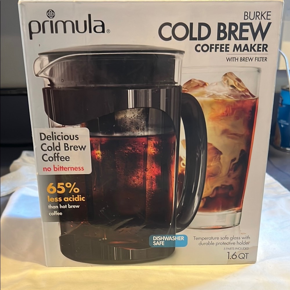 Primula Burke Cold Brew Coffee Maker - Black